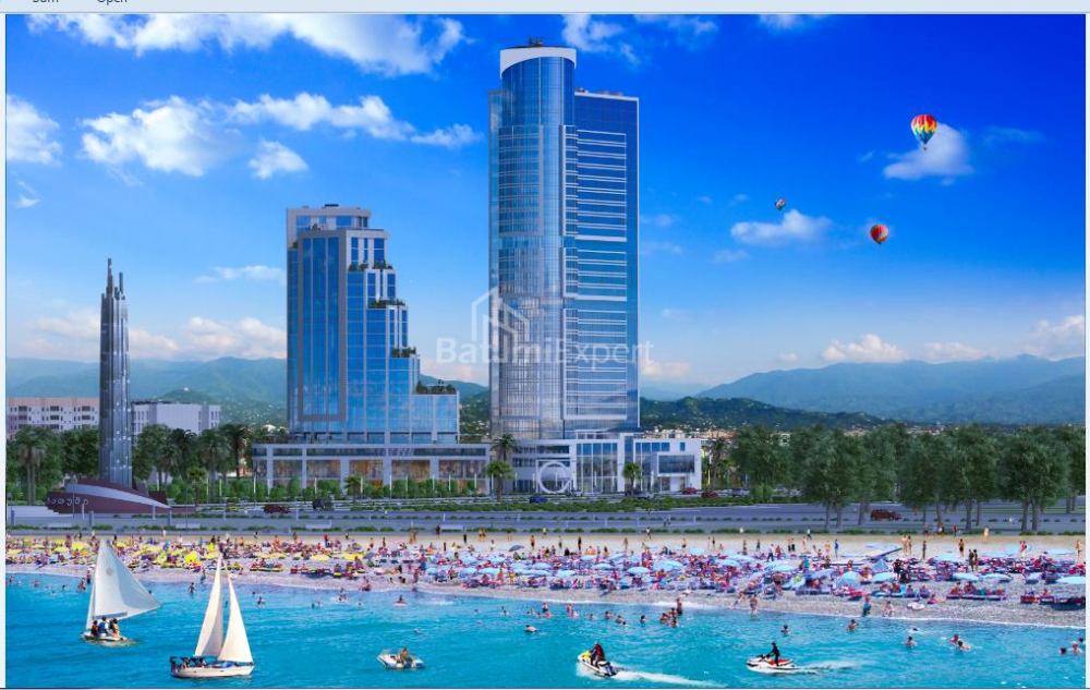 Квартира 41.7 м² - Аллея Героев, Батуми, Грузия