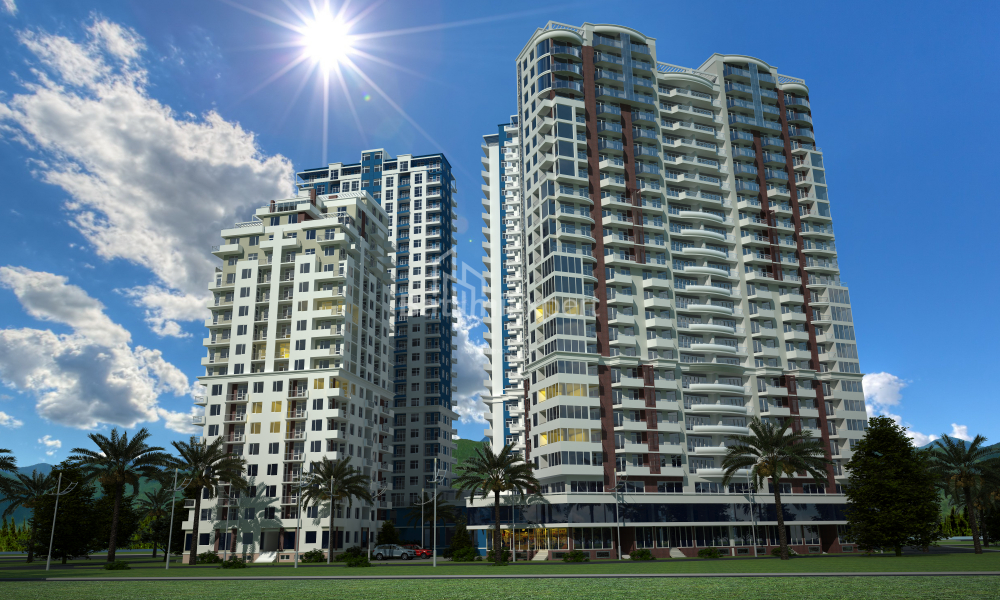 Квартира 34 м² - Нико Пиросмани, Батуми, Грузия