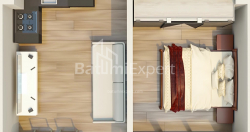 Квартира 1-комн 49.6 м² - Мезгваурта, Чакви