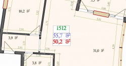 Строящийся объект 2-комн 55.7 м² - Леха и Марии Качинских, Батуми