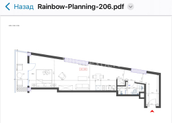 Квартира 3-комн 60.7 м² - Адлиа, Батуми