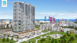 Квартира 2-комн 46.3 м² - Жиули Шартава, Батуми